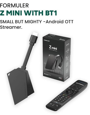 NEW Formuler Z Mini 4K Android 2GBRAM / 8GB DUAL WIFI WITH BLUETOOTH REMOTE