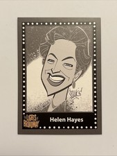 HELEN HAYES Spring 2017 Edition LIGHTS OF BROADWAY Show Cards TRADING CARD!