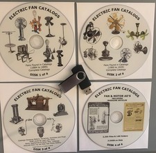 Antique Electric Fan Research Motor Catalog Ad Collection Dynamo Ac Dc Edison Ge