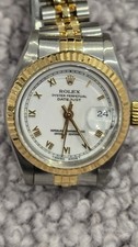 Vintage Rolex 69173 White Roman DATEJUST 26mm 1988