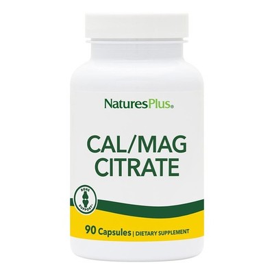 Naturesplus Cal Mag Citrate Bone Health Supplement With Boron Gluten Free 1 Pack