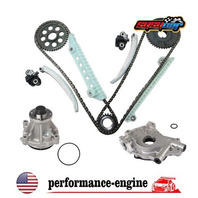 Timing Chain Kit w/Water & Oil Pump for 01-08 Ford Expedition F150 Heritage 4.6L