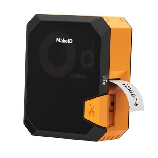 P31 Industrial Thermal Transfer Label Maker with Orange Standard Pack