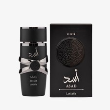 Asad Elixir by Lattafa For Men 3.4oz / 100 ML EAU DE PARFUM SPRAY - NEW ARRIVAL