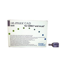 Vivadent 626416 Ivoclar IPS e.max CAD CEREC Blocks InLab HT C1 C14 5/Pk