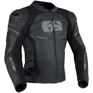 Oxford Nexus 1.0 Leather Motorbike Motorcycle Jacket - Stealth Black