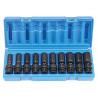 "Grey Pneumatic 3/8\" Antrieb 10-Teiliges Tiefe Universales Metric-Set 1210UMD"