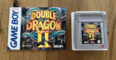 Double Dragon II + Hülle + Spielanleitung Gameboy Classic Spiel-FAH