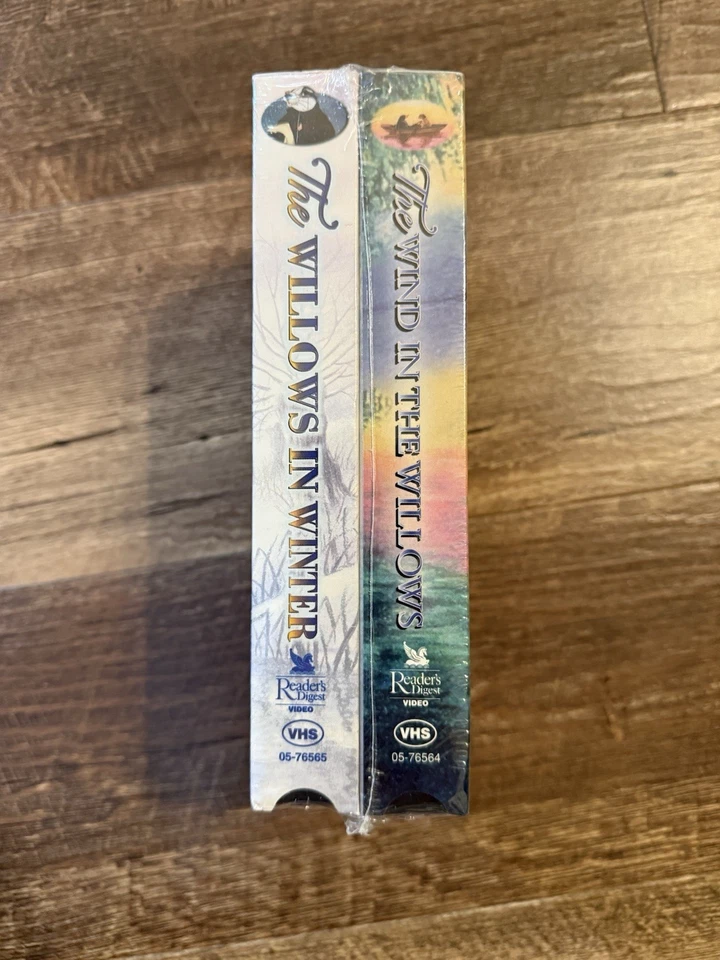 READER'S DIGEST The Wind in The Willows and The Willows in Winter (VHS) Set NEW Foto 3 de 3