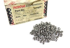 Qty 100 Heli-Coil T1185-2CN1464 8-32  Helicoil Stainless Steel Threading Inserts