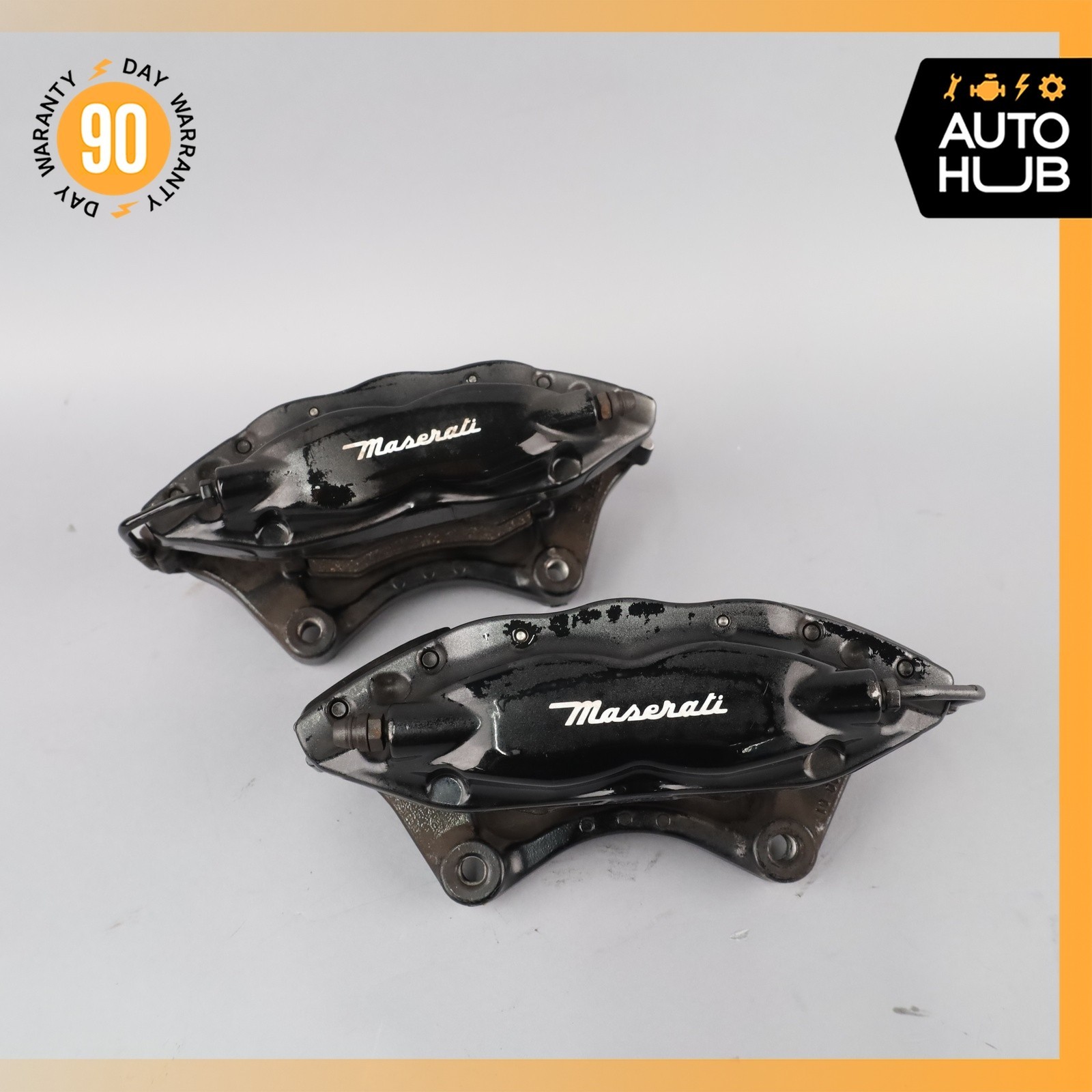 Maserati Quattroporte M156 S Q4 Rear Brake Caliper Set of 2 670006306 OEM