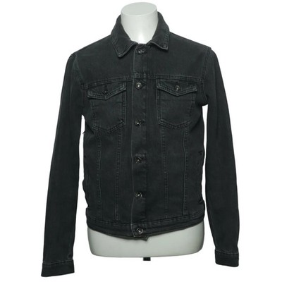 Topman, Jeansjacke, Herren, Größe: S, CLASSIC, Grau, Baumwolle, Einfarbig #qGM