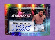 2024 Leaf Vivid Sports VS-MD1 Merab Dvalishvili Auto  1/1