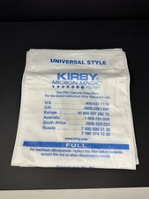 4 KIRBY VACUUM BAGS Sentria UNIVERSAL F Style MICRON MAGIC Hepa Filter L0