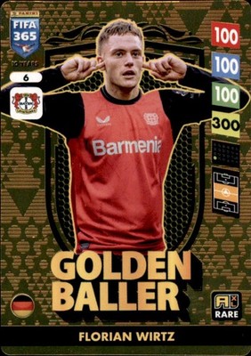 Panini FIFA 365 Adrenalyn XL 2025 Card 6 - Florian Wirtz - Golden Baller