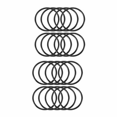 20pcs black round nitrile butadiene rubber O-ring 34mm OD 1.9mm width #iw