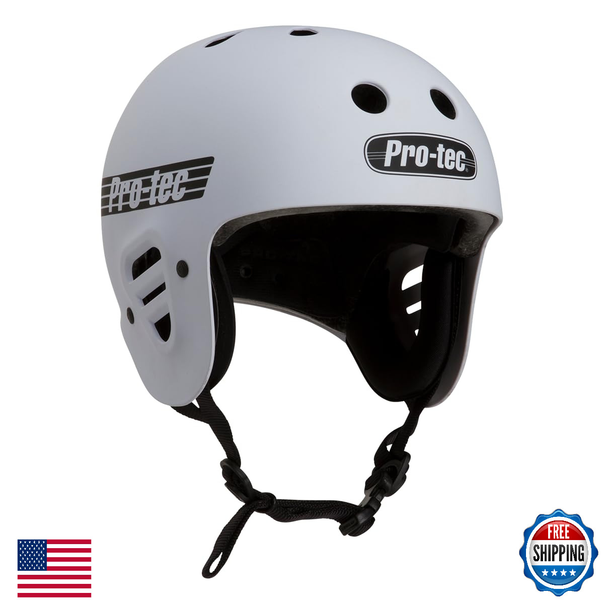 Helmet - Skate, Bike, Bmx, Roller - White