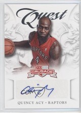 2012-13 Panini Crusade Quest Auto Quincy Acy #67 Auto 9gu