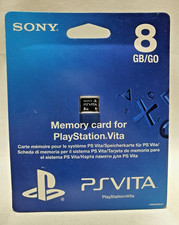سوني أصلي بلايستيشن Vita بطاقة ذاكرة 8 GB PCH-Z081 جديد مختوم من المصنع