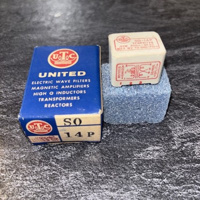 UTC SO-14P Interstage Transformer HIFI Record NOS LOC E