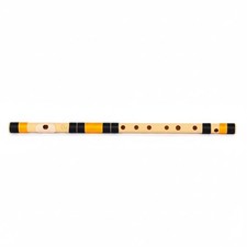 Bamboo 19 Inch Flute Middle Octave Right-Handed C Scale Bansuri For Gift