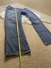 Ariat Jeans Mens 36x34 Straight Leg Blue Denim Western Cowboy Distressed — photo 6