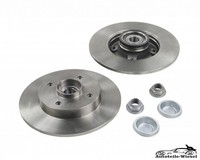 Bosch Bremsscheiben FüR CitroëN C4 Coupe, Peugeot 307 Break 00-11