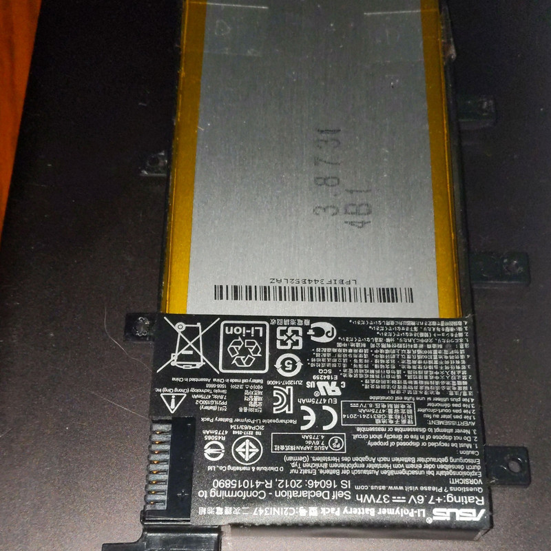 ASUS C21N1347 Battery for Transformer Book 4370mAh 7.6V Li-Polymer 2-Cell