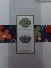 New In Box Scentsy Desert Bloom Full Size Warmer. Succulent. Wax.