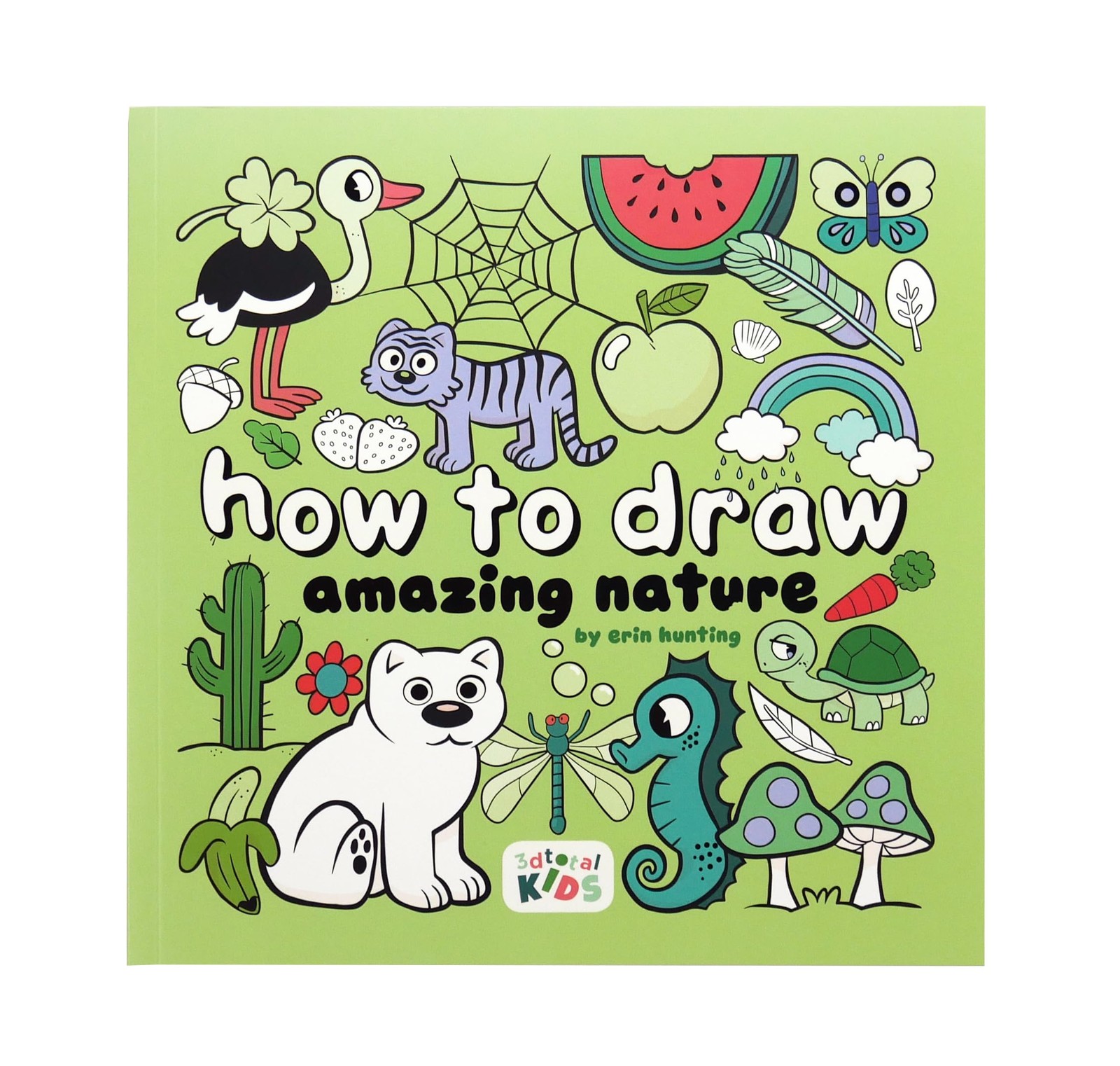 How to Draw Amazing Nature by Erin Hunting (Paperback Book) - Image 7