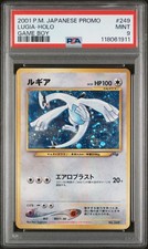 2001 POKEMON JAPANESE PROMO GAME BOY #249 LUGIA-HOLO PSA 9 