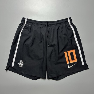 NETHERLANDS NIKE 2010 WORLD CUP FOOTBALL SHORTS #10 SNEIJDER SIZE