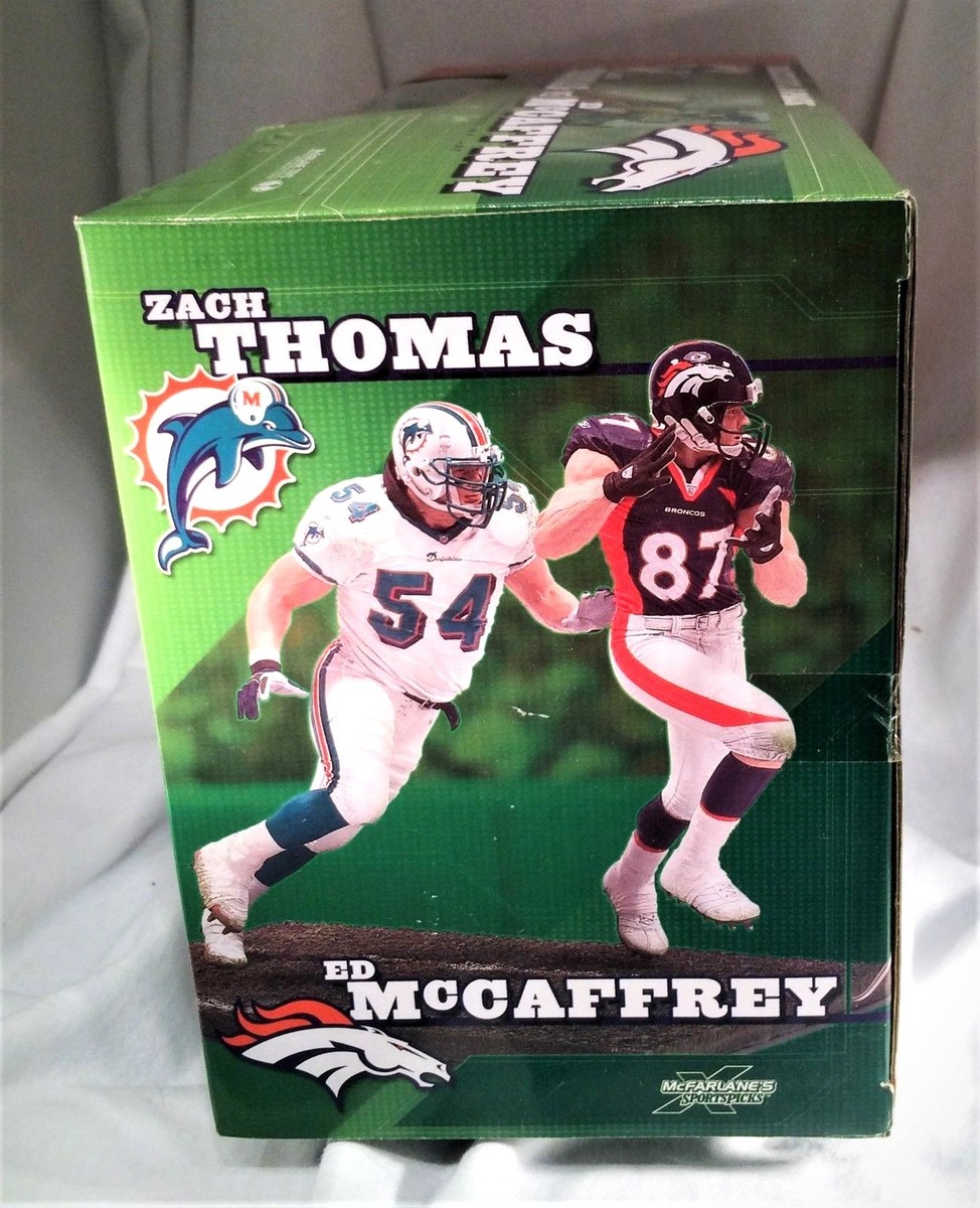 Miami Dolphins Zack Thomas vs Denver Broncos Ed McCaffrey