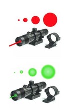 Scope Laser Dot Green Red Sight Designator Picatinny Weaver Rail Hunting