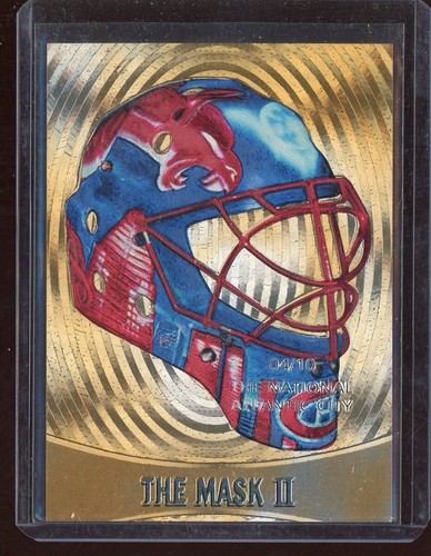 2002-03 Between the Pipes Masks II Atlantic City National #16 Jose Theodore 4/10
