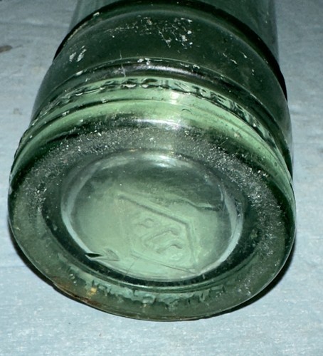Vintage Cloverleaf Embossed 6 1/2 oz Clear Glass Soda Pop Bottle - Picture 11 of 13