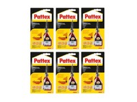 Pattex Spezialkleber Modellbau, Blisterkarte,6X 30 G