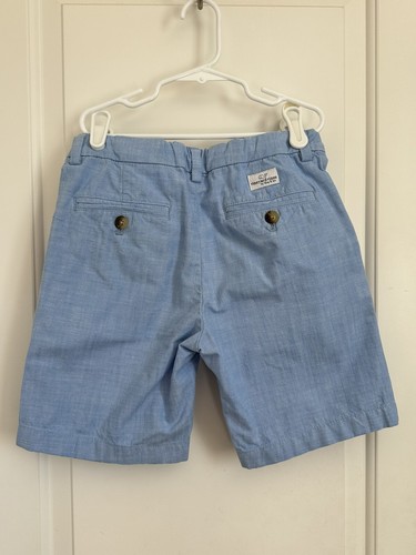 Vineyard Vines boys 8 light blue 100% cotton adjustable waist shorts - Picture 3 of 3