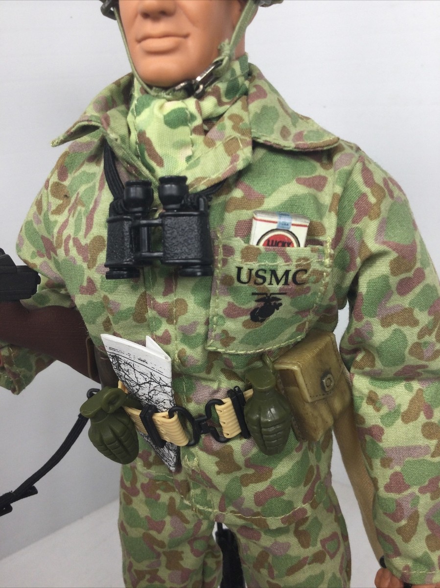 1/6 HASBRO GI JOE WW2 USMC MARINE CHARGING 1903 SPRINGFIELD +