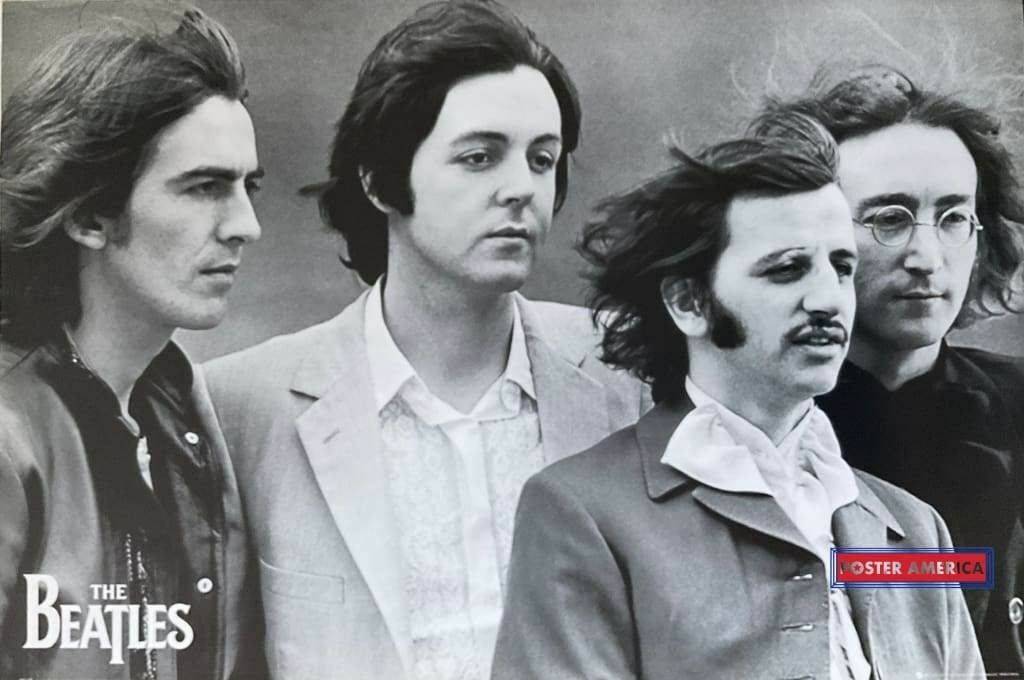 The Beatles Band Horizontal Group Shot Vintage 2007 24 x 36 Poster