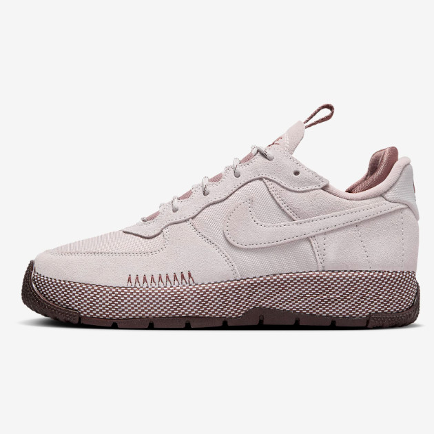 Кроссовки Nike Womens Air Force 1 Wild дымчато-лилового цвета (FB2348-003) доставлены ускоренной доставкой