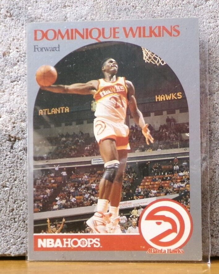 COOL BASKETBALL CARD OF DOMINIQUE WILKINS ATLANTA HAWKS NBA COOL BASKETBALL CARD OF DOMINIQUE WILKINS ATLANTA HAWKS NBA