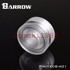 Barrow Bulkhead Pass Through Fitting FillPort G1/4 Water Cooling Pure acrylic