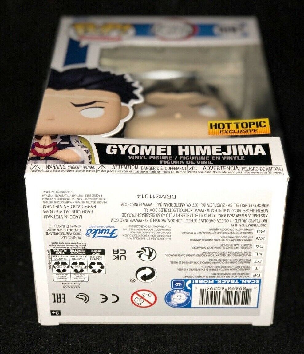 Funko Pop! Demon Slayer Gyomei Himejima 1091 Exclusivo Original - Moça do  Pop - Funko Pop é aqui!