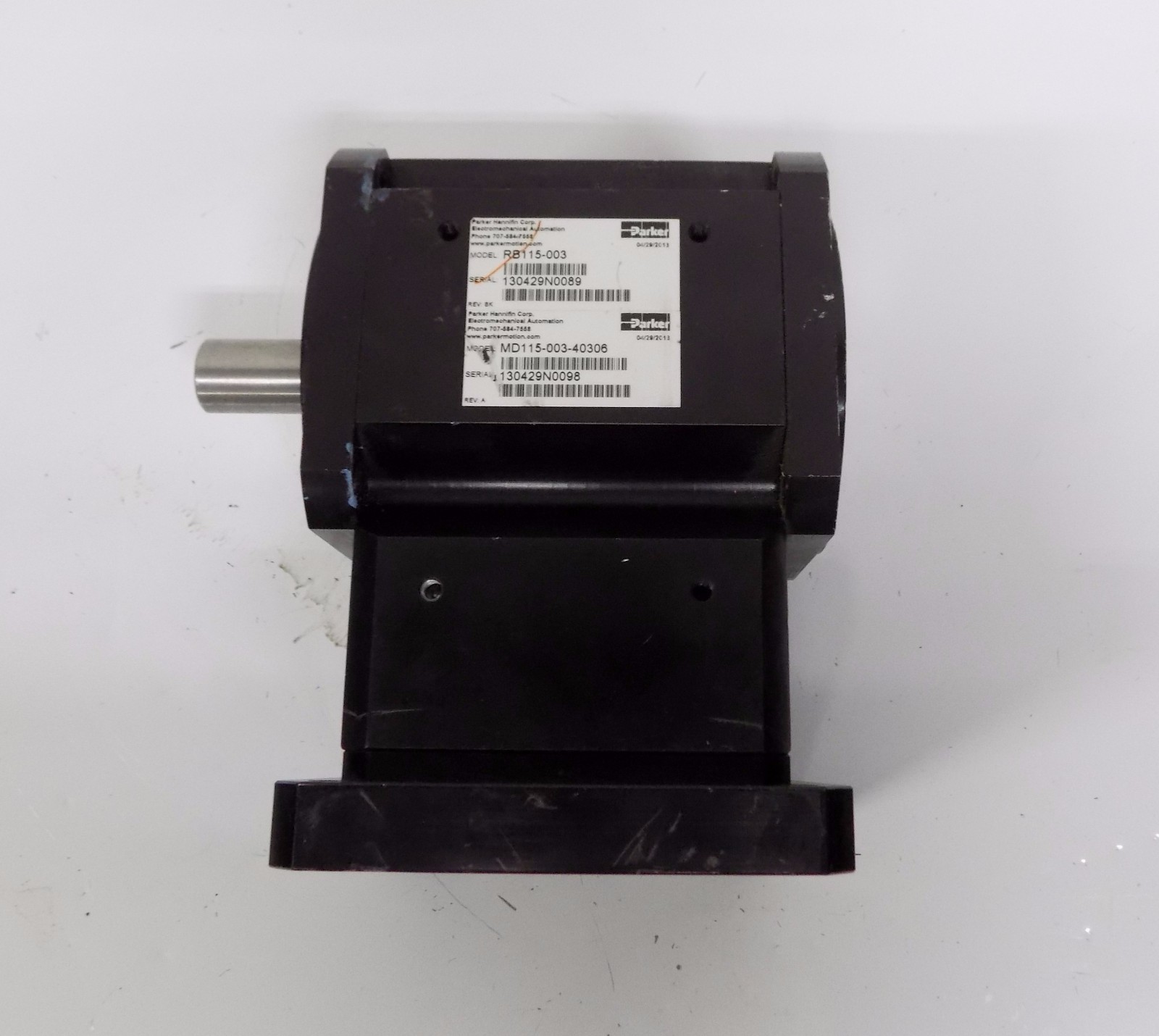 PARKER HANNIFAN PRECISION RB115-003 GEAR MD115-003-40306