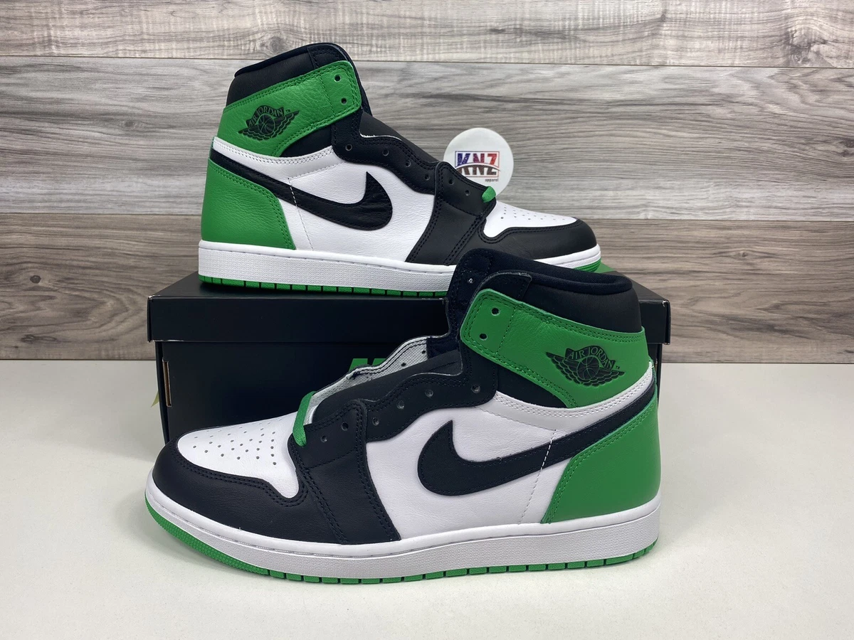 Green and white shop jordan 1