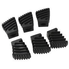 6Pcs Black Drum Rack Rubber Feet Compatible with Drum Hardware Cymbal Stand R...