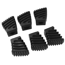 6Pcs Black Drum Rack Rubber Feet Compatible with Drum Hardware Cymbal Stand R...