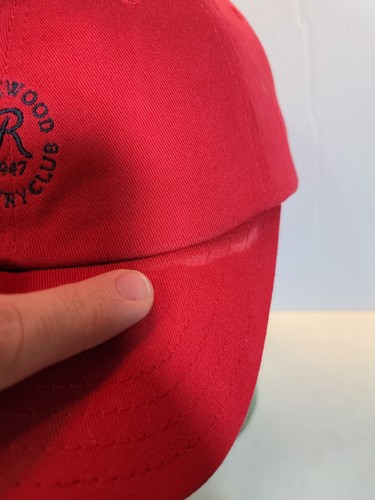 Ridgewood Country Club 1947 Red Baseball Hat Cap - Picture 2 of 7