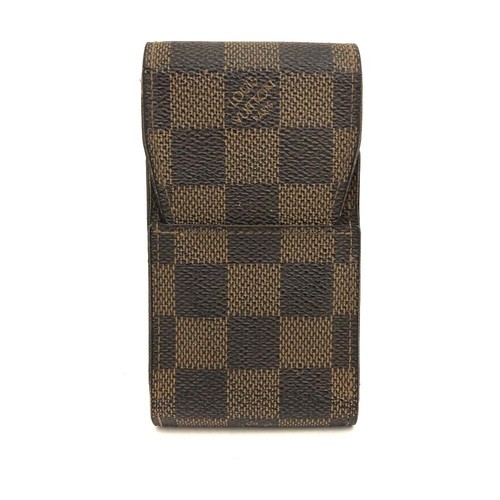 Louis Vuitton Damier Cigarette Tobacco Case Brown/2BD1629